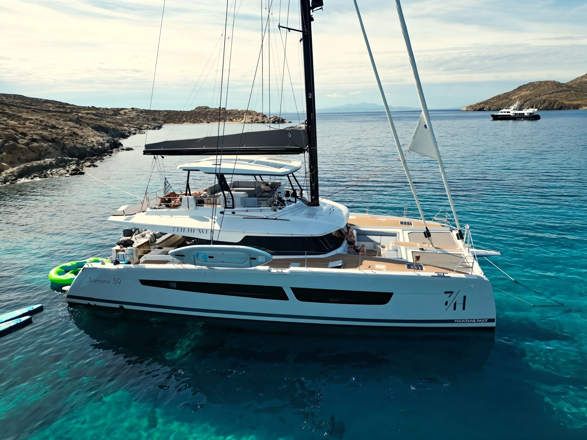 7th heaven, 61 ft Fountaine Pajot
