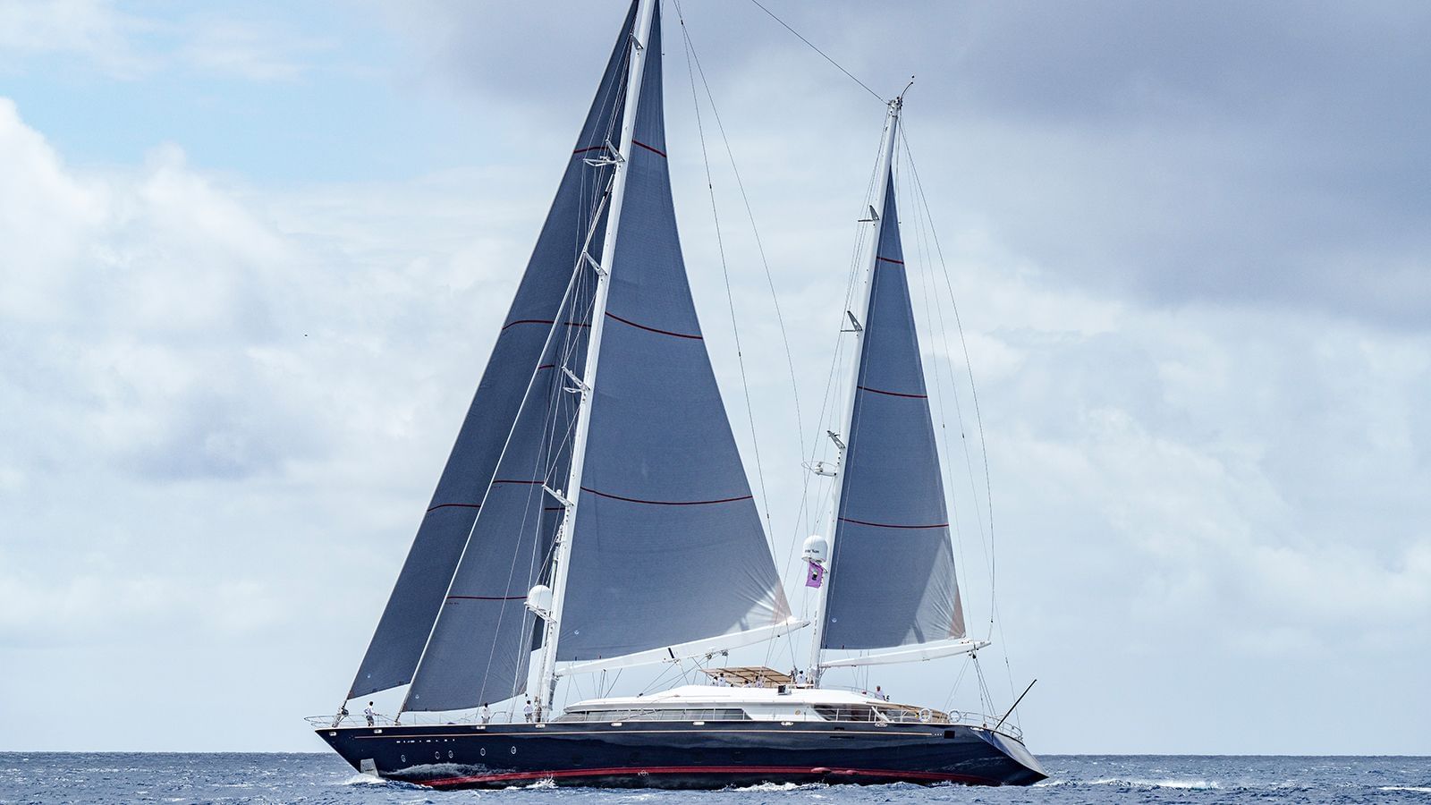 ALMYRA II Perini Navi sailing yacht