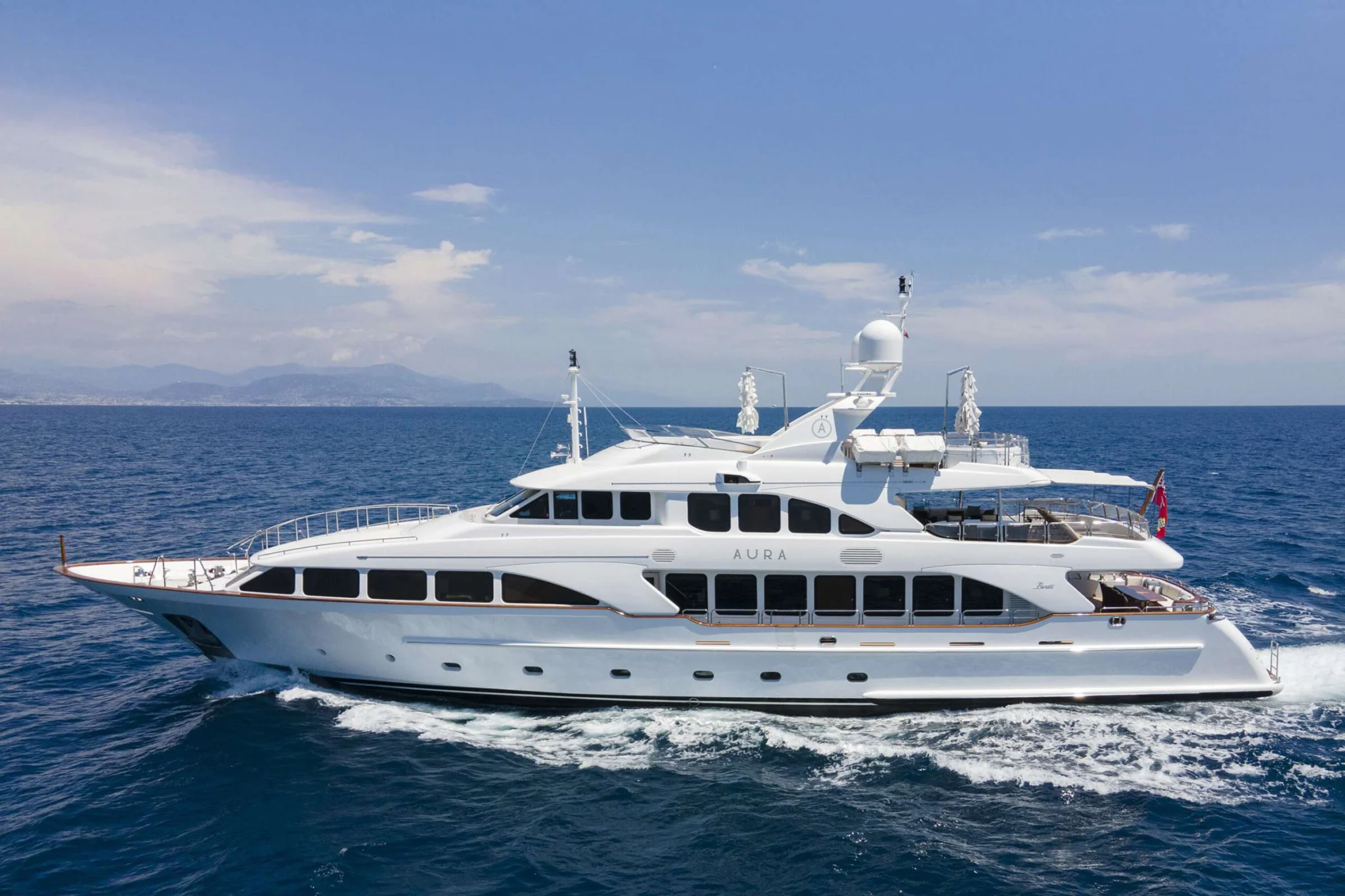 Aura, 120 ft Benetti