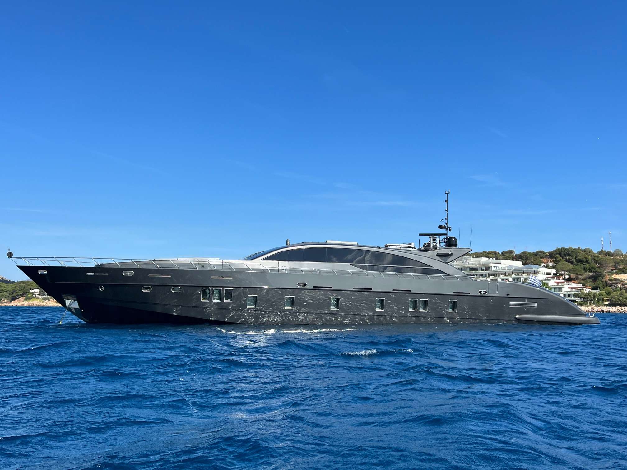 Number 2 EVA luxury motor yacht in Greece