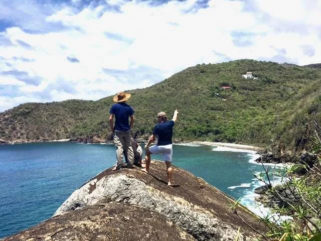 Hiking in the BVI