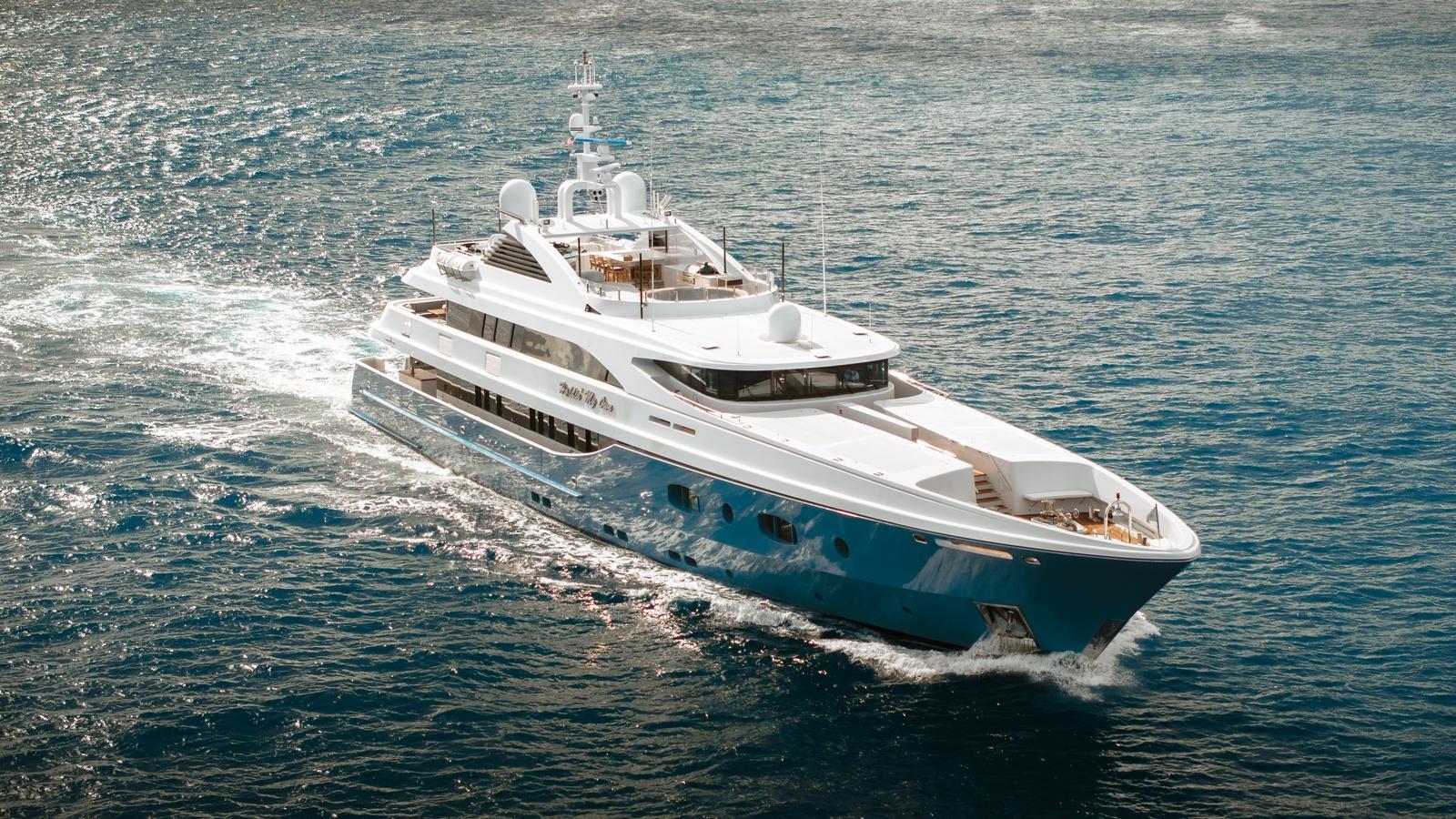 HOLDIN' MY OWN yacht