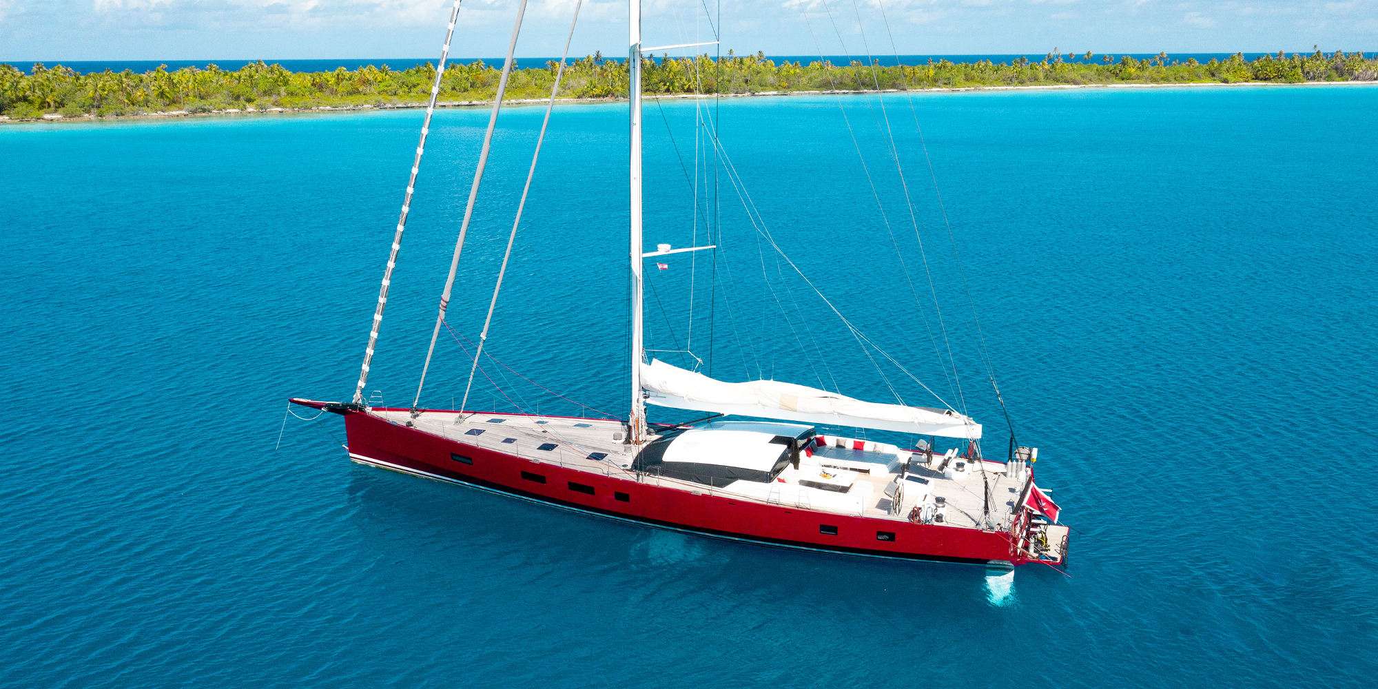 NOMAD IV sailing yacht under sail