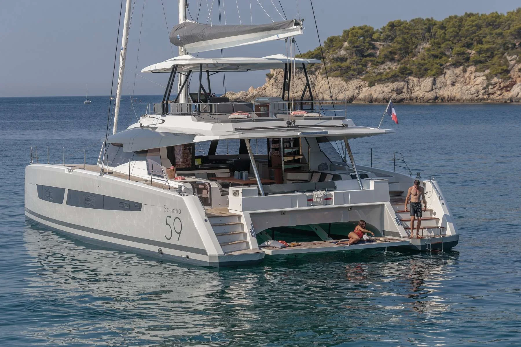PORT TO VINO Samana 59, 59 ft Fountaine Pajot