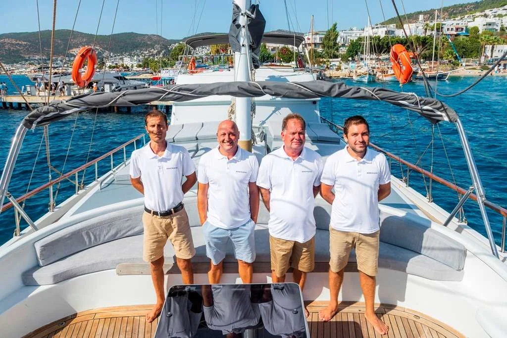 Crew of Bodrum Queen