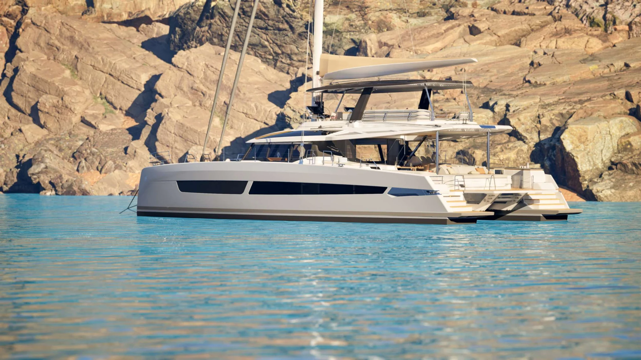 NARGIZA (Winters), 72 ft Fountaine Pajot