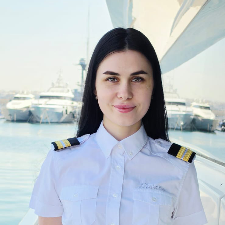 Stewardess Daria Yureskul