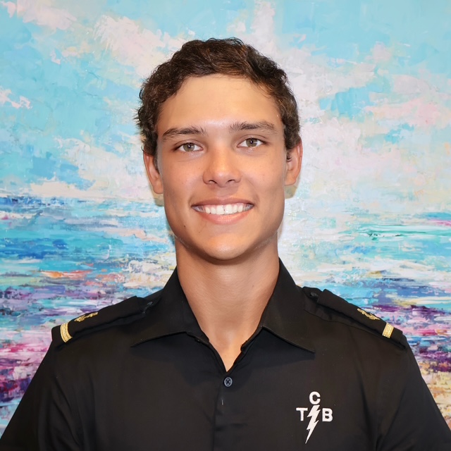 Deckhand Luca Oosthuizen