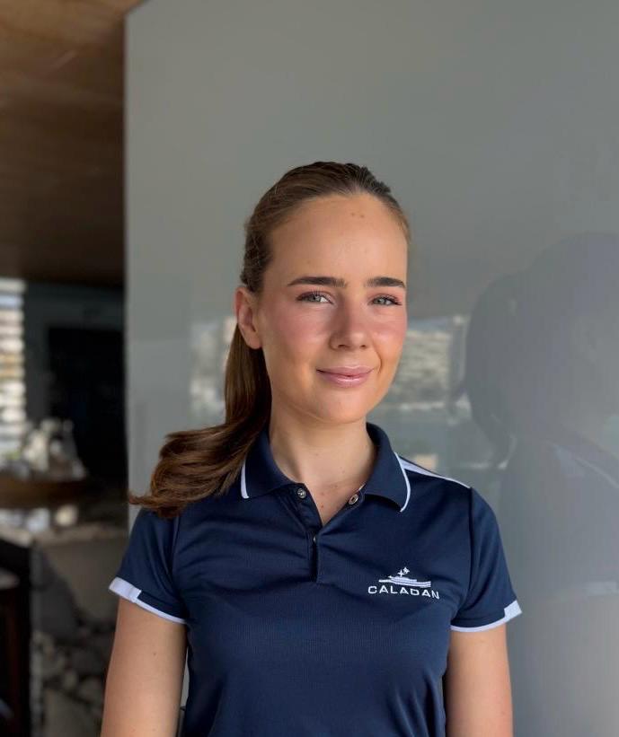 Stewardess Hayley Du Mollard