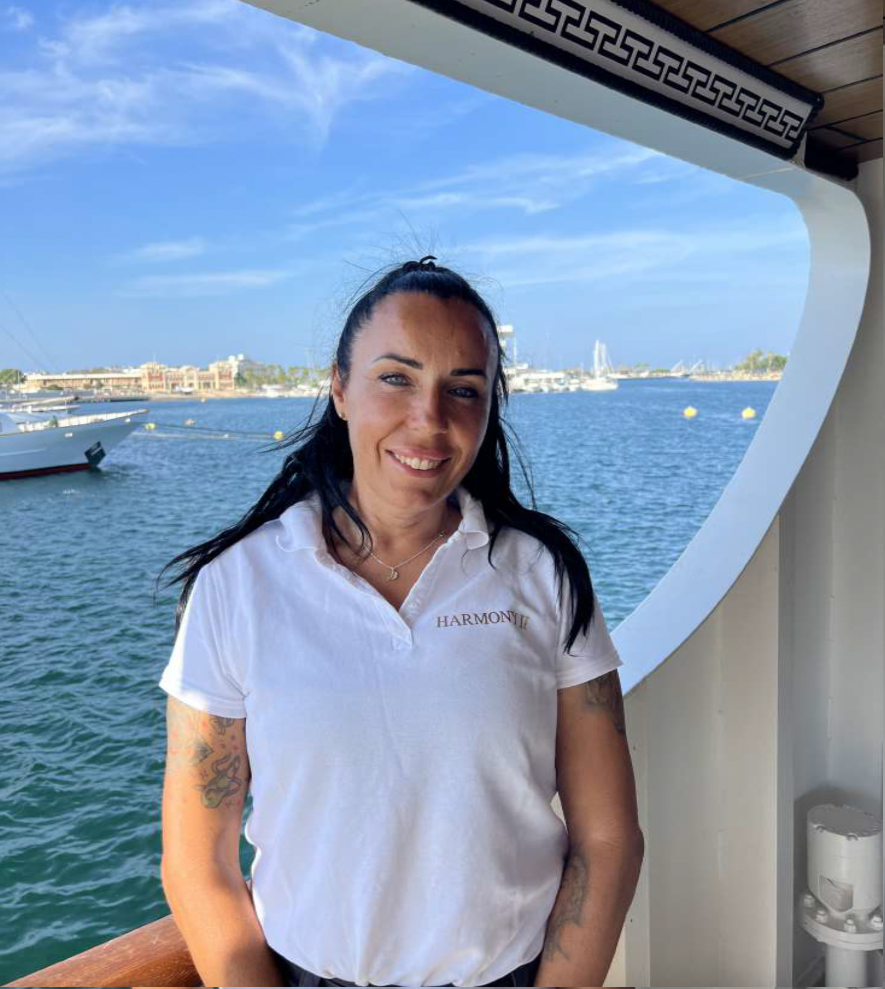 Chief Stewardess Vanesa Joffre