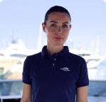 Stewardess Lulia Soloviova