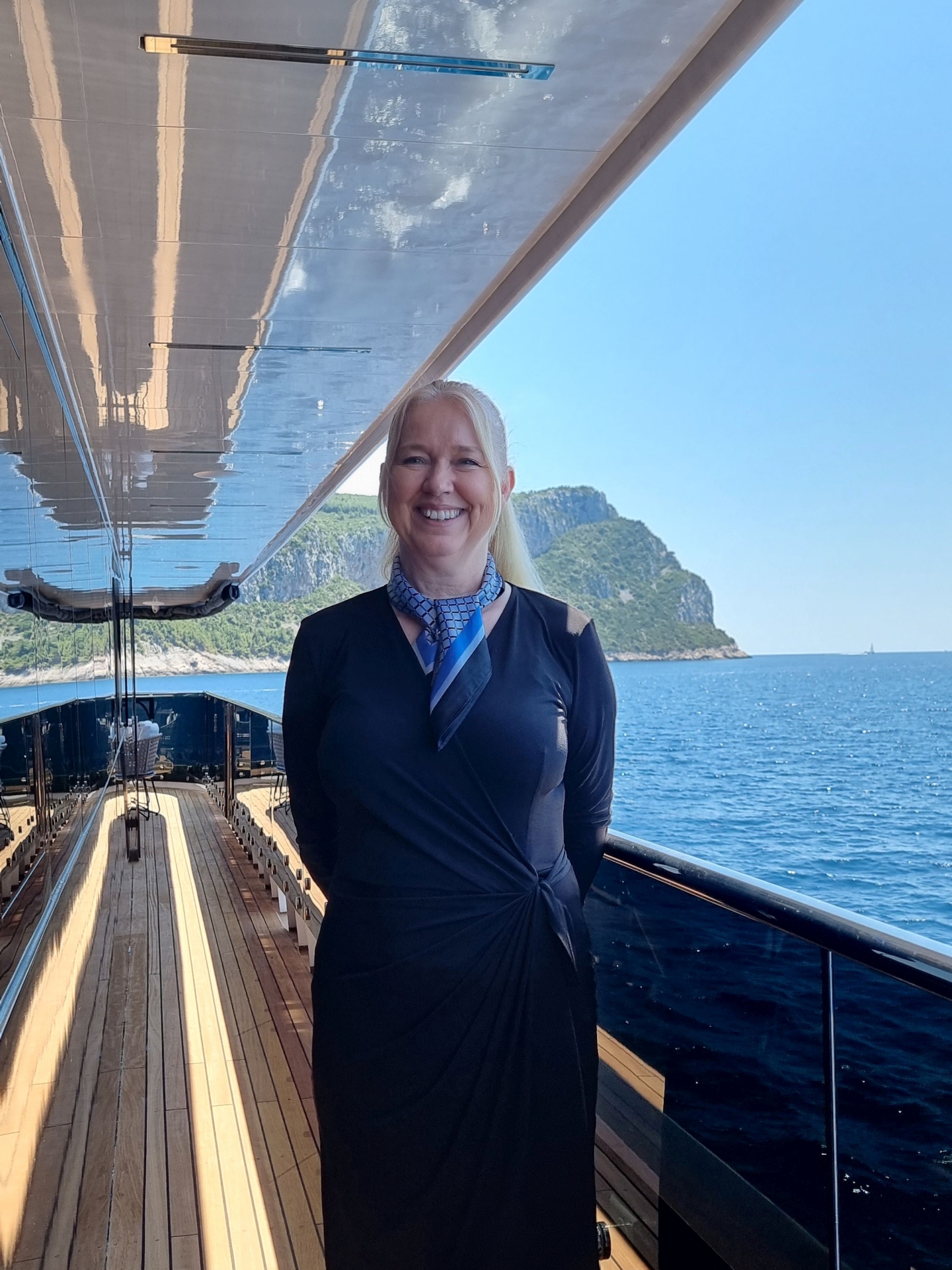 Chief steward/ess Anja Grubisa