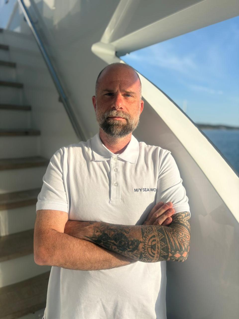 Deckhand Apostolos Petikas