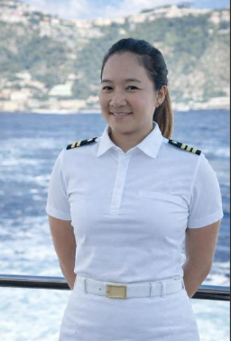 Stewardess Krystelle Layug