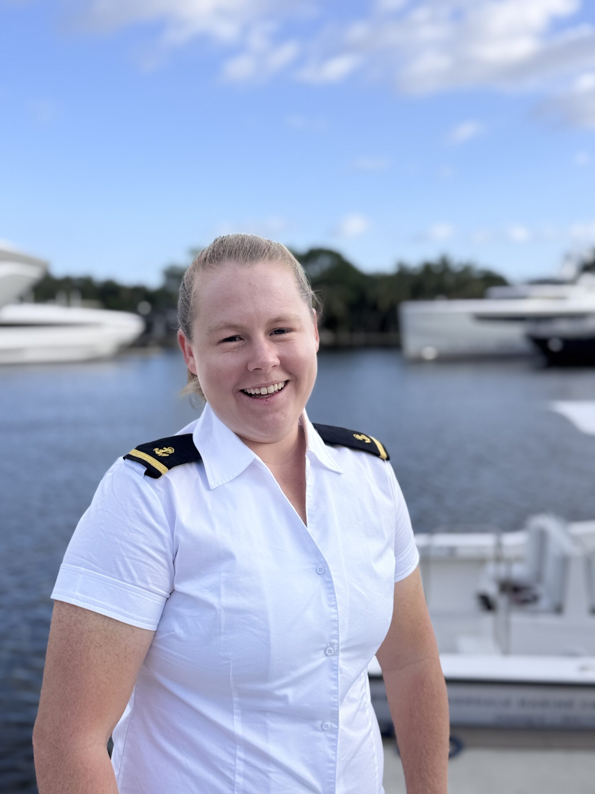 Deckhand Anna Timmins