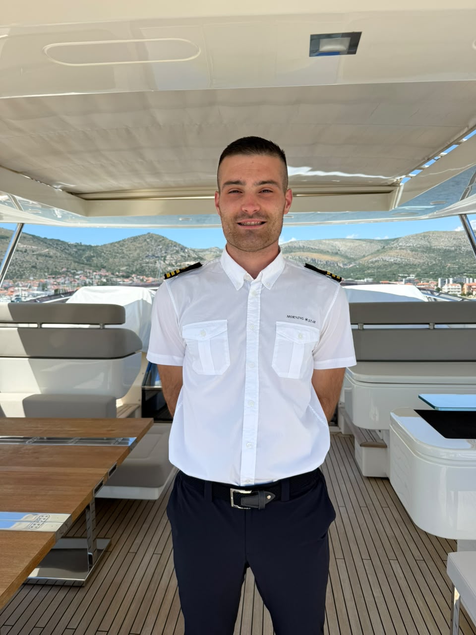 Chief engineer Nikola Tomasic