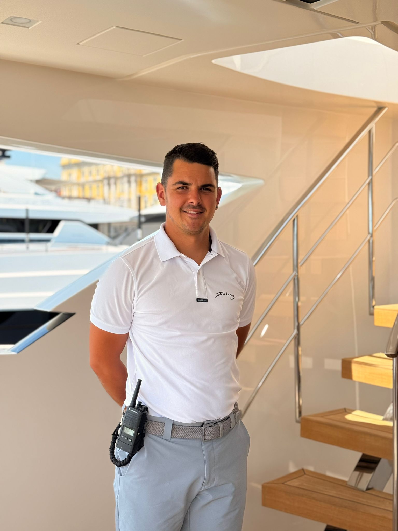 Deckhand Vedran Romic