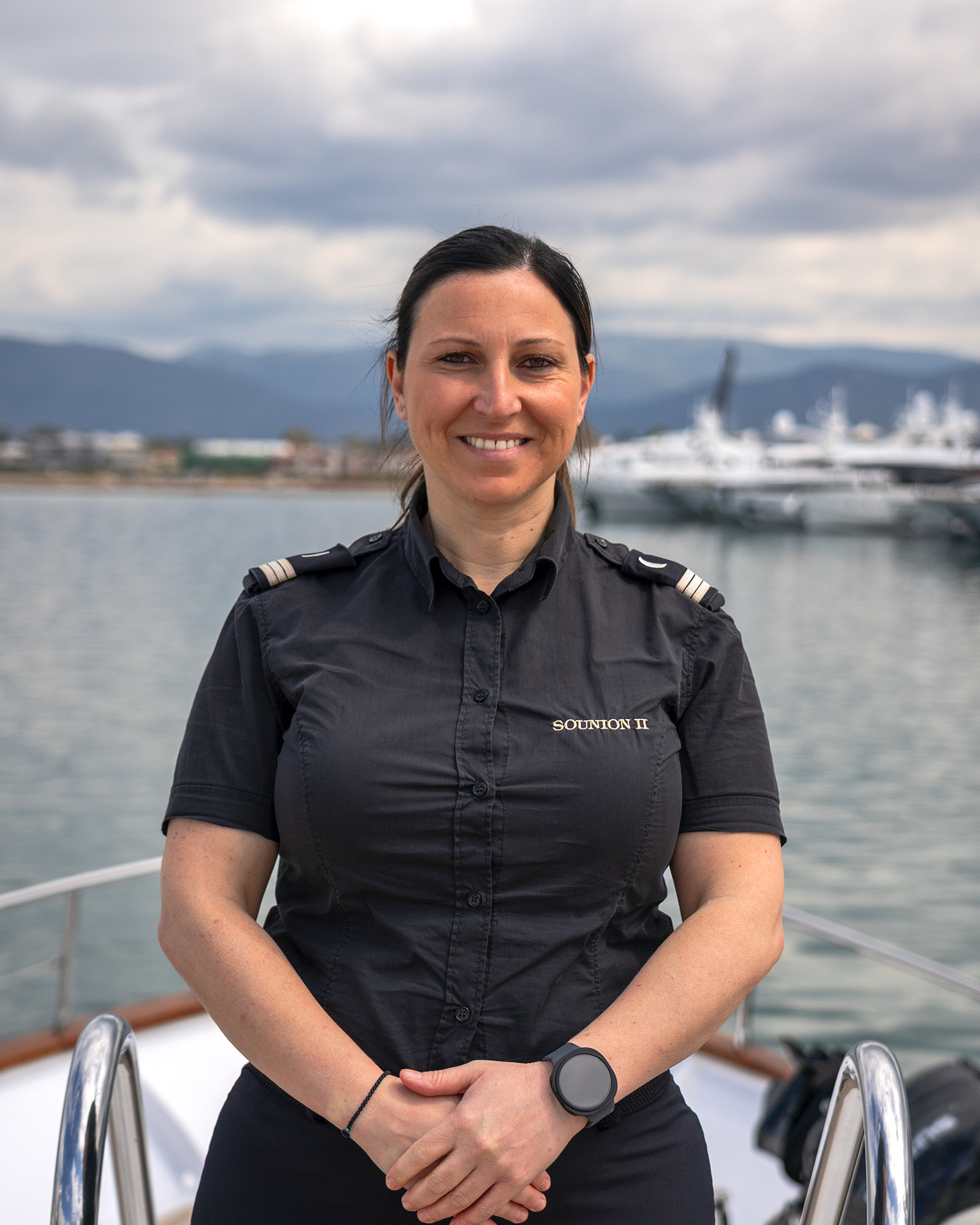 Chief Stewardess Simona Romeo