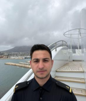 Deckhand Gabriel Andres De Freitas Carvalho