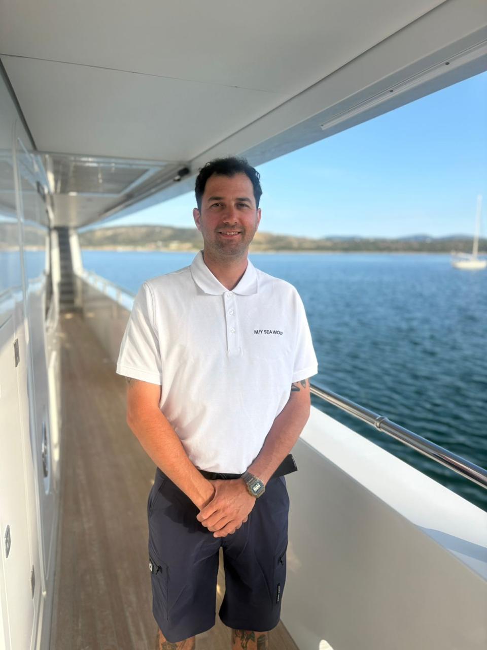 First Officer Giannis Sparangis