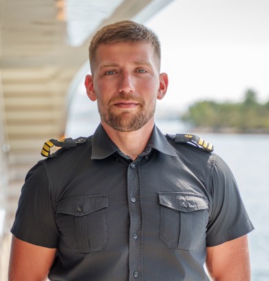First Officer Lujo Domacin
