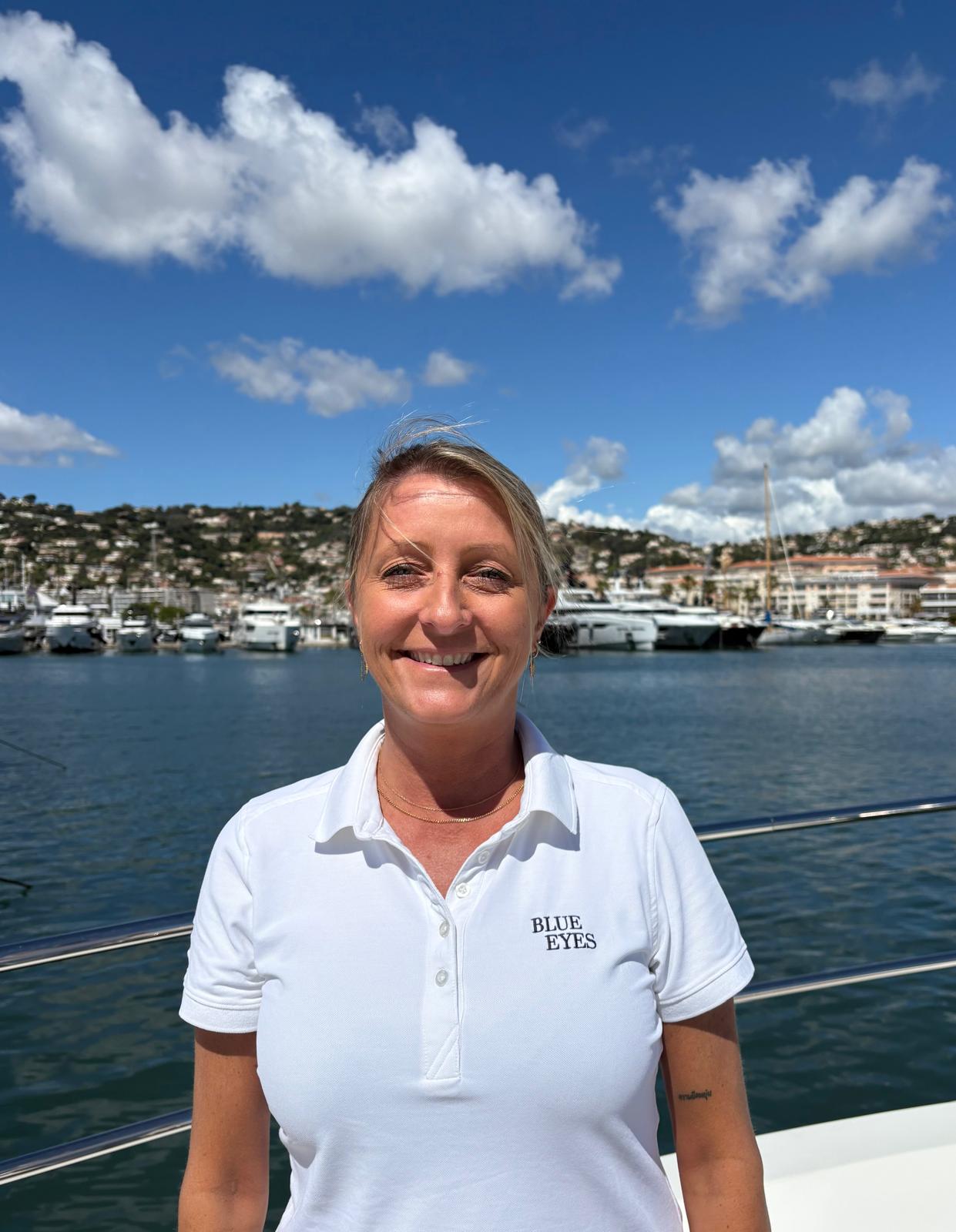Chief Stewardess Dorothee Huart