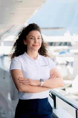 Chief Stewardess Antonia Barada