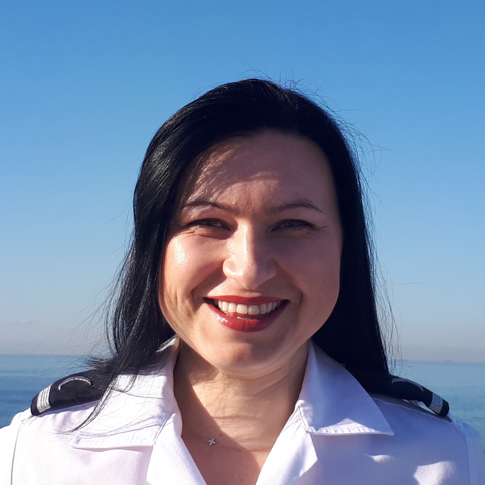 Stewardess Alexandra Yakovleva