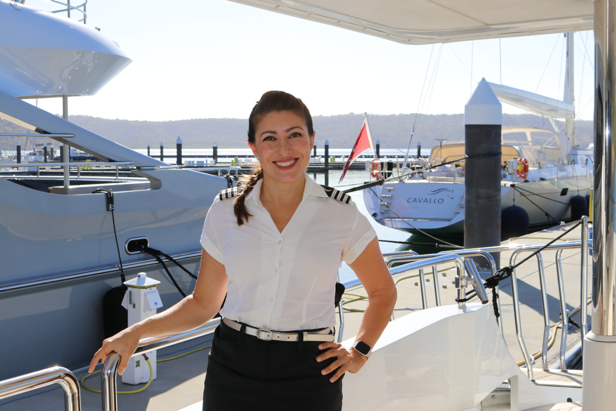 Chief Stewardess Jeanine Bennett