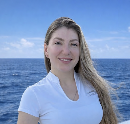 Chief Stewardess Maryna Yakymenko