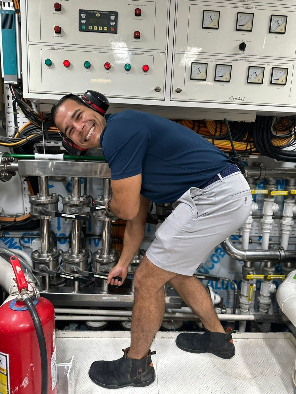 Chief Engineer Victor De Leon Valdez