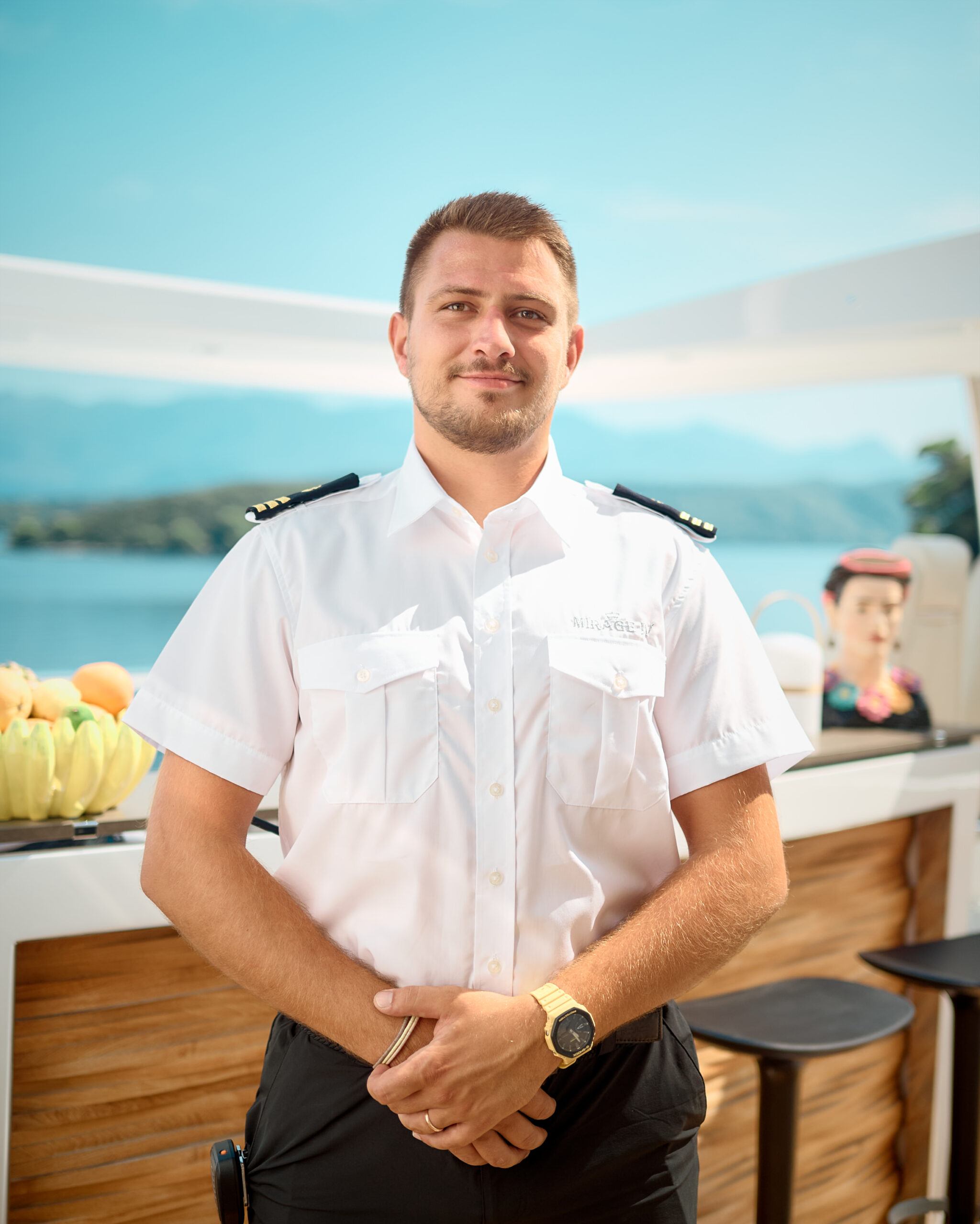 Deckhand Luka Tomic
