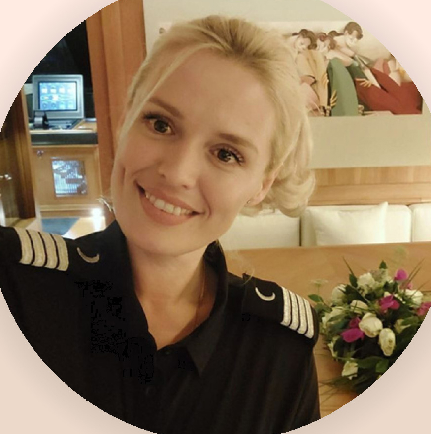 Chief Stewardess Olga Bila