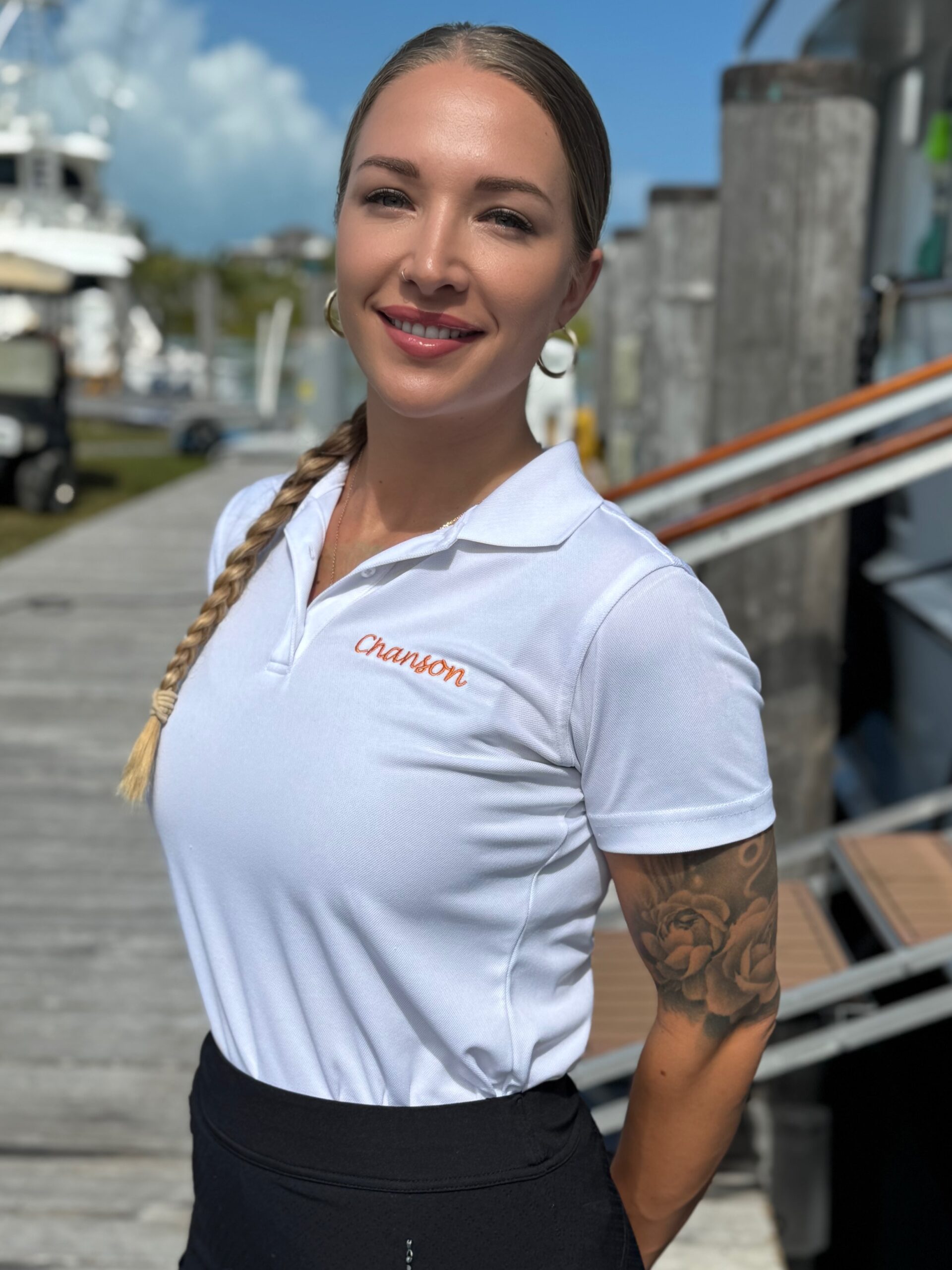 Stewardess Janette Ruman