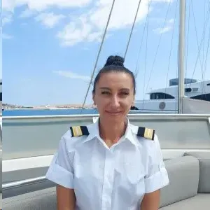 Stewardess Ludmila Kotliar